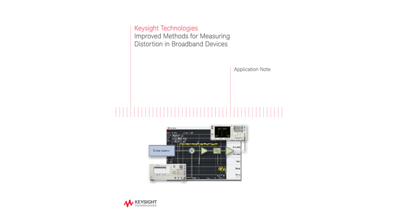 Improved Distortion Measurement Methods in Broadband Devices